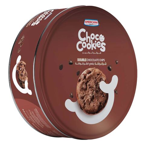 Buy Americana Double Chocolate Chips Cookies 605g in Saudi Arabia
