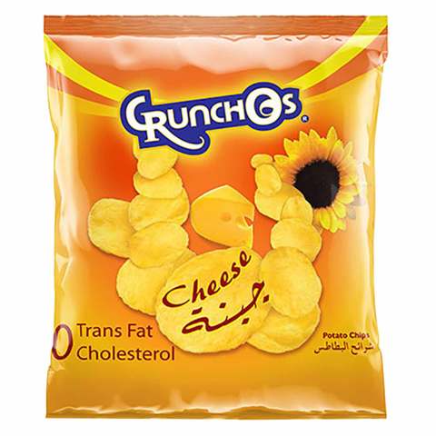 Crunchos Cheese Flavoured Potato Chips 45g Pack of 6
