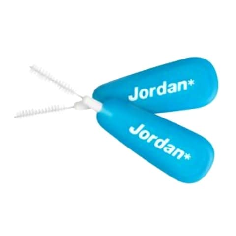 Jordan Wave Cut Interdental Brushes Blue 10 count