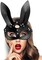 Makingtec Cat Mask For Women, Masquerade Mask For Women Bunny Mask Cat Face Mask For Night Club Cosplay Costume Accessory