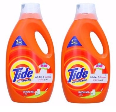 Buy Tide Laundry Detergent Morning Fresh 1.8Lx2 at Special Price in Kuwait