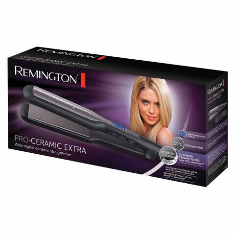 Buy Remington hair straightener pro-ceramic extra Online - Shop Beauty &  Personal Care on Carrefour Saudi Arabia
