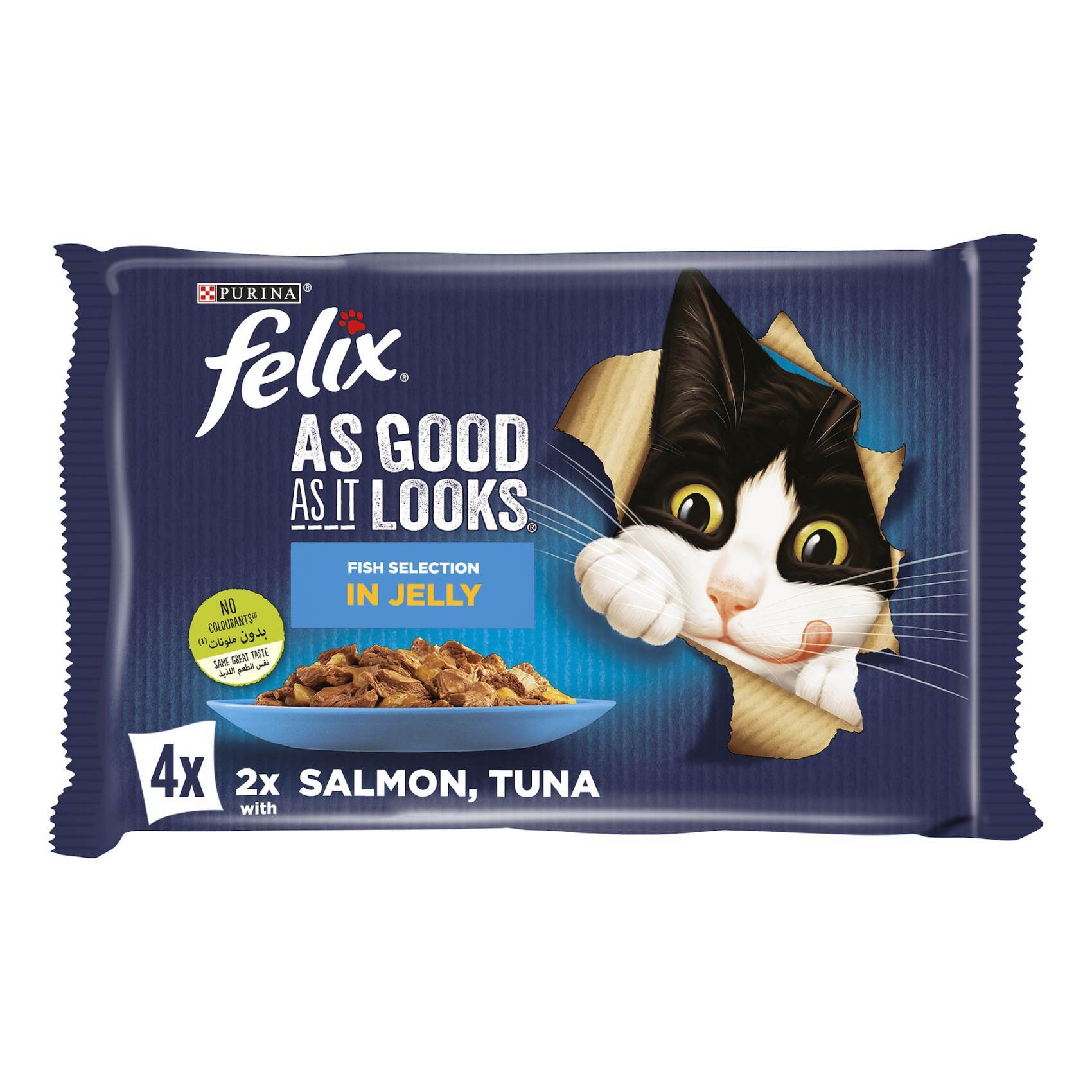 Calories in shop felix cat food