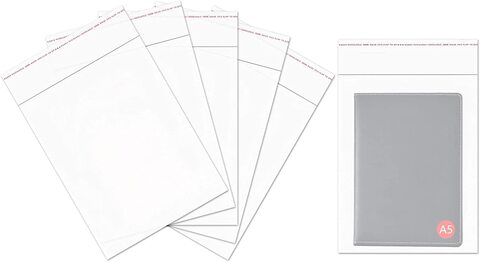 Clear plastic deals resealable envelopes