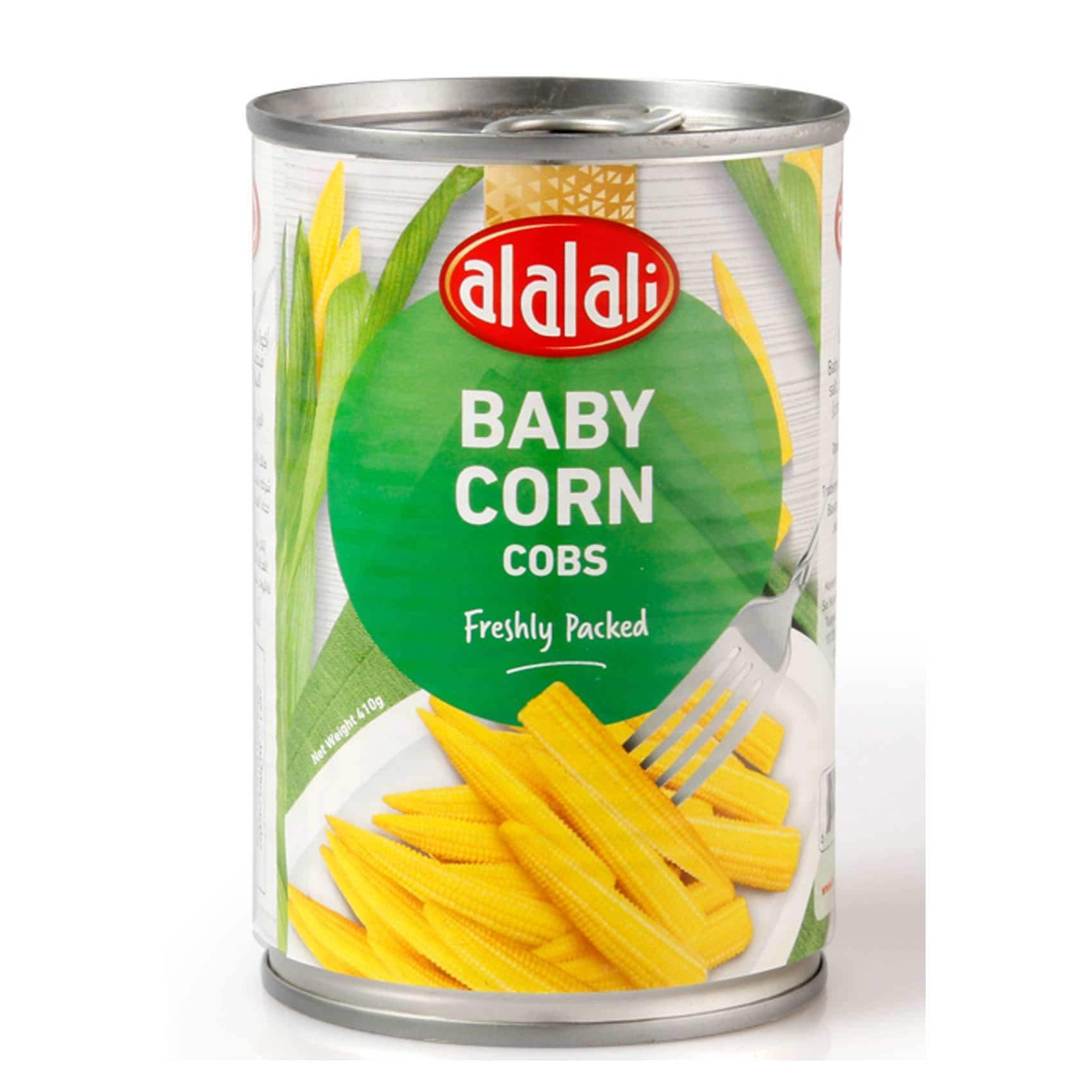 Buy Al Alali Baby Corn Cobs 410g Online Shop Food Cupboard On Carrefour Uae