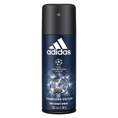 اشتري Adidas UEFA Champions League Dare Edition Deodorant Body Spray Blue 150ml في الامارات