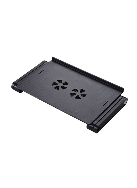 Generic - Foldable Laptop Table Stand Black