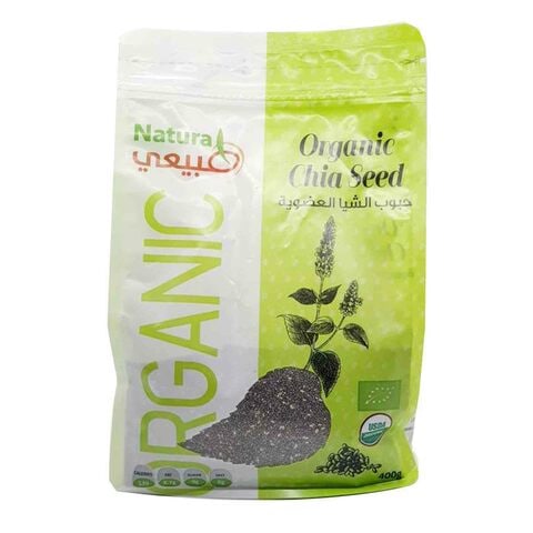 Natural Organic Chia Seeds 400g