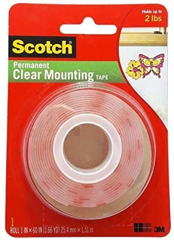 3M Double Sided Mounting Tape Scotch Indoor 114S in Dubai