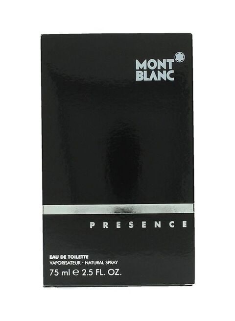 Montblanc Presence Eau De Toilette For Men - 75ml