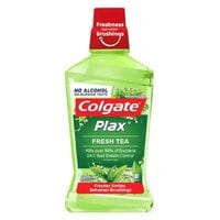 Colgate Plax Mouthwash Fresh Tea 500ml Pack of 2