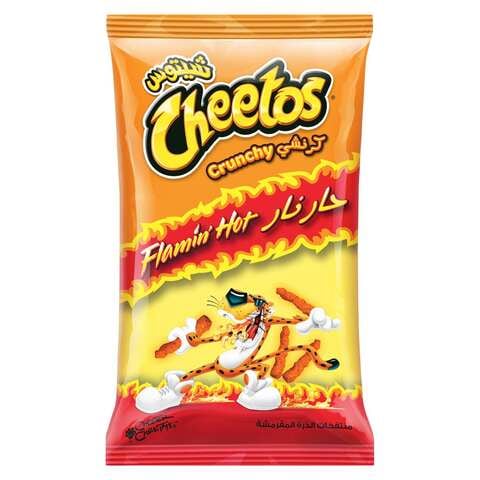 Buy Cheetos Crunchy Flaming Hot 190g Online - Shop Food Cupboard on ...