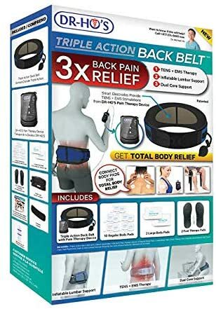 Buy DR-HO’S Triple Action Back Belt TENS Online - Shop