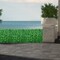 Ling Wei - 1x3m Artificial Ivy Leaf Screening Wall Cover Garden Outdoor Hedging Fence Ivy Leaf Hedge Panels On Roll