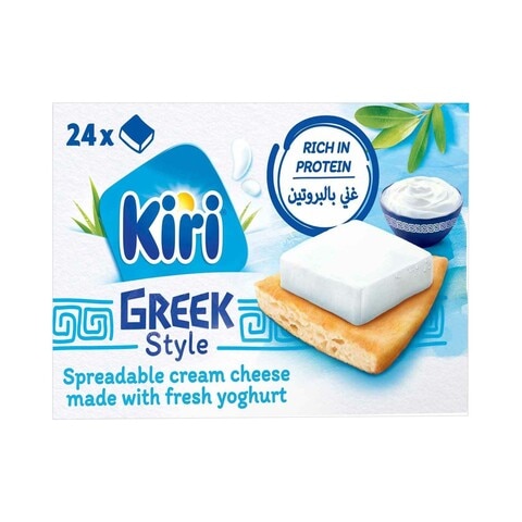 Kiri Greek Style Cheese Squares 400g