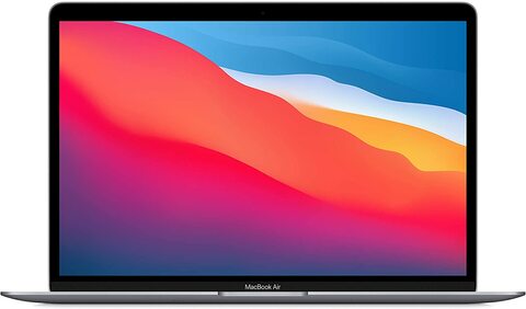 Apple Macbook Air 2020 Model, (13inch, Apple M1 chip with 8-core CPU and 7-core GPU, 8GB, 256GB, MGN63) Eng-KB, Space Gray