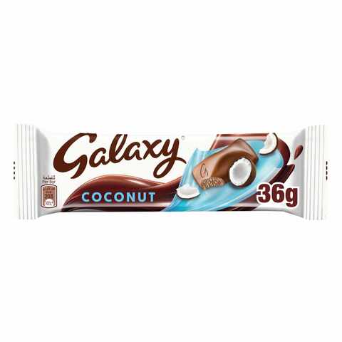 Galaxy Chocolate with Coconut Bar 36g