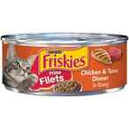 Buy Purina Friskies Prime Chicken Filets And Tuna Cat Food 156g in Kuwait