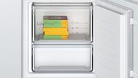 Bosch Series 2, Built-In Fridge-freezer Refrigerator With Freezer At Bottom, 177.2 x 54.1cm, Sliding Hinge, KIV87NSF0M