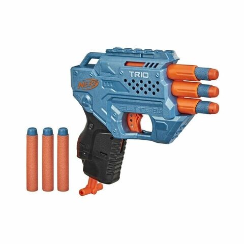 Nerf Elite 2.0 Trio Blaster with 7 Darts E9954 Blue