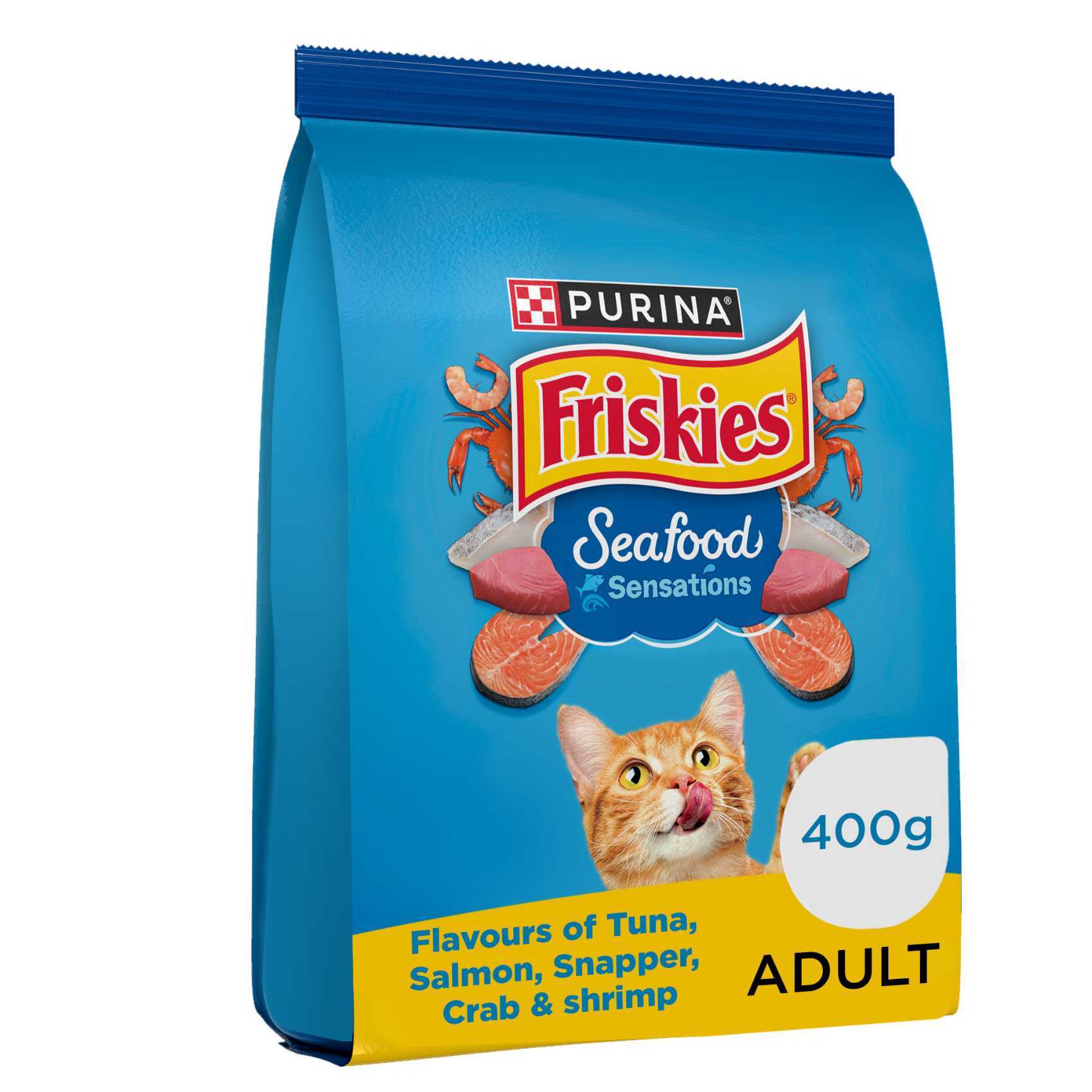 Purina Friskies Cat Food Seafood Sensation Cat Food 400g Online