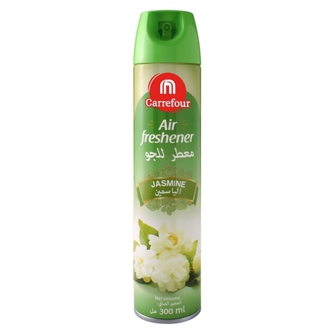 Buy Carrefour air freshener spray jasmine 300 ml in Saudi Arabia