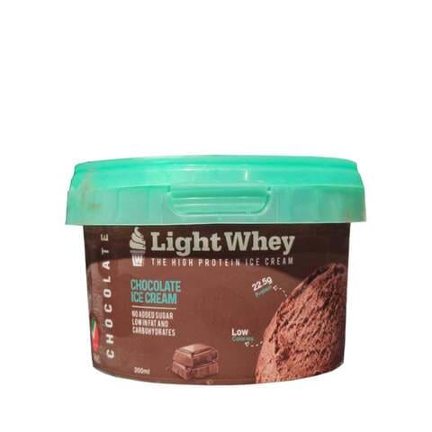 Buy Light Whey Cup Ice Cream Chocolate 200ml in UAE