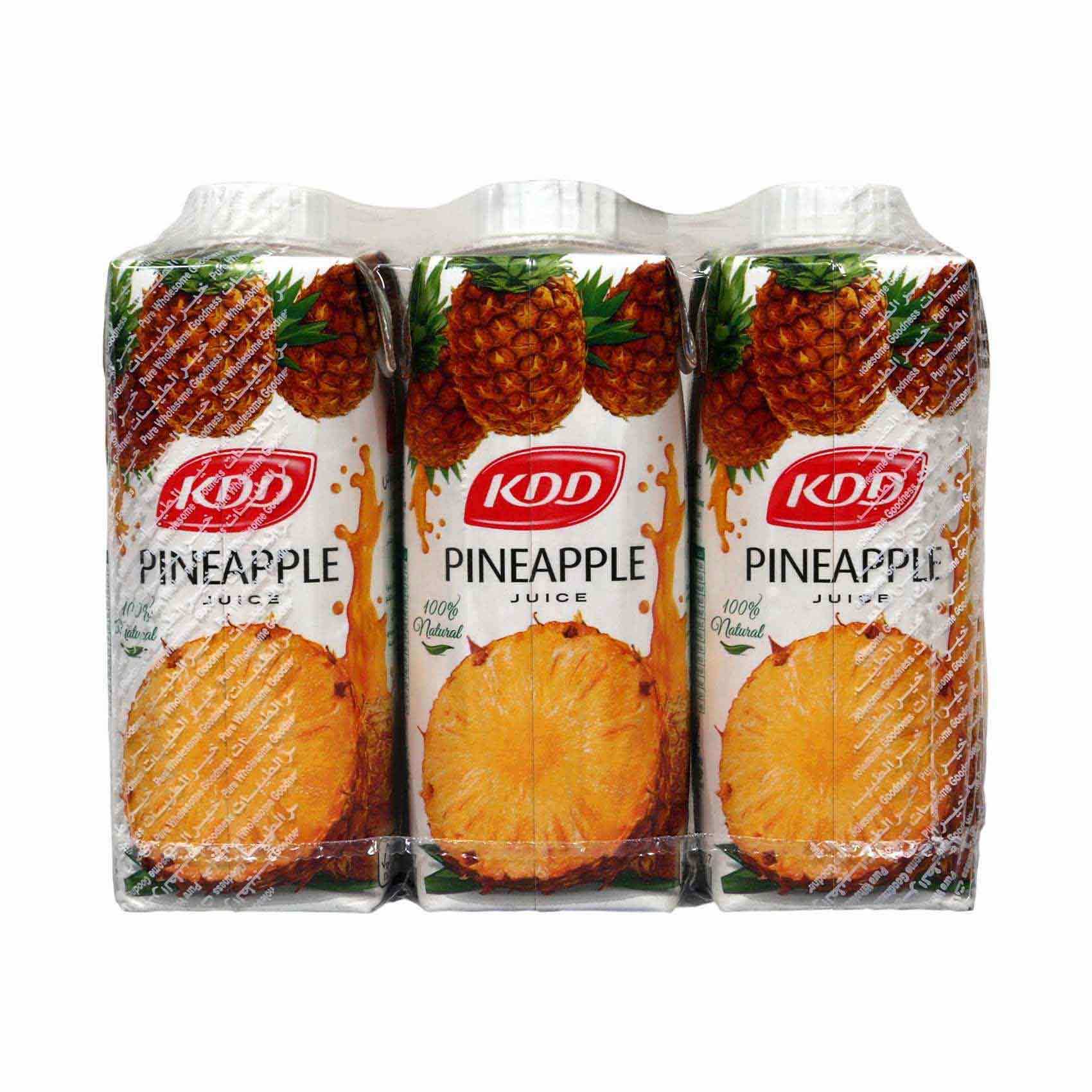 Buy KDD Pineapple Juice 250mlx6