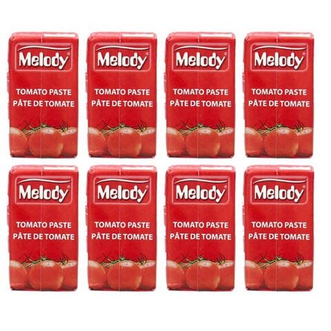 Buy Melody Tomato Paste 135g x Pack of 8 in Kuwait
