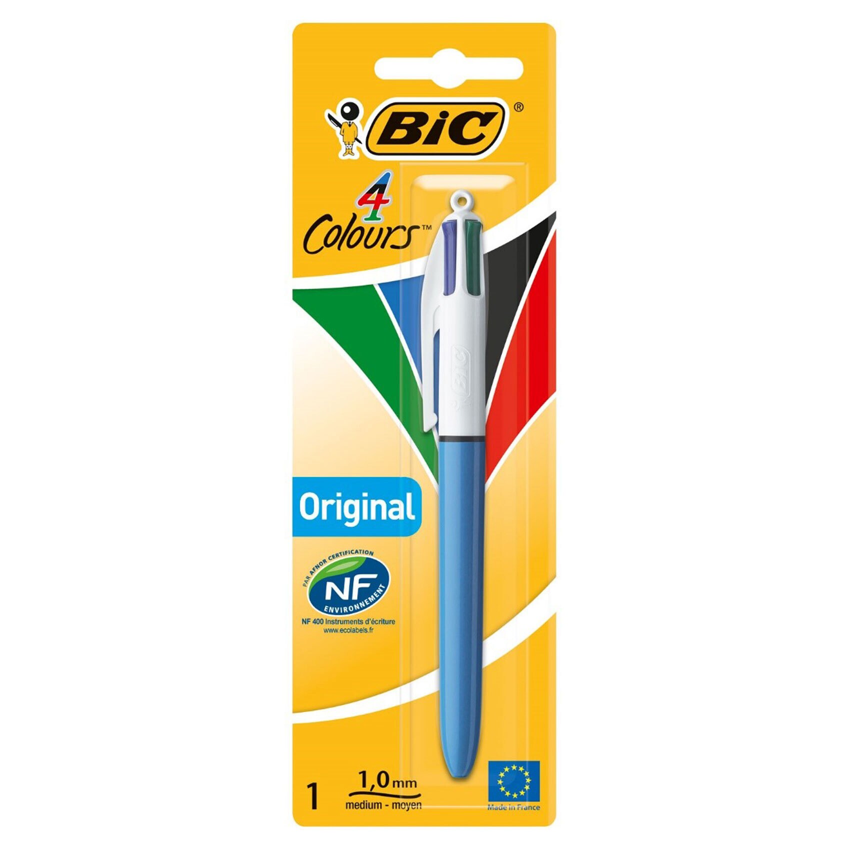 Biro Bic 4 colori medium