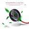 Generic-Portable Hanging Neck Fan Mini Portable USB Rechargeable Fan 3-gear Wind Speed 360&deg; Rotation Fan Pink