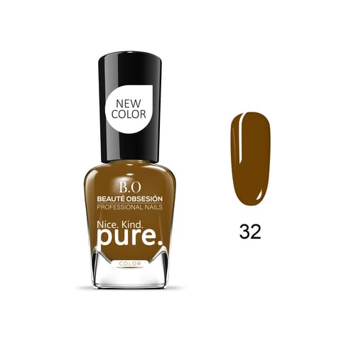 Buy BO 2021 New Solid Color Long-lasting Nail Polish NO32 in UAE