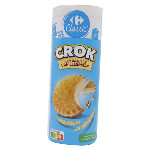 Carrefour Crok Vanilla Biscuit 300g