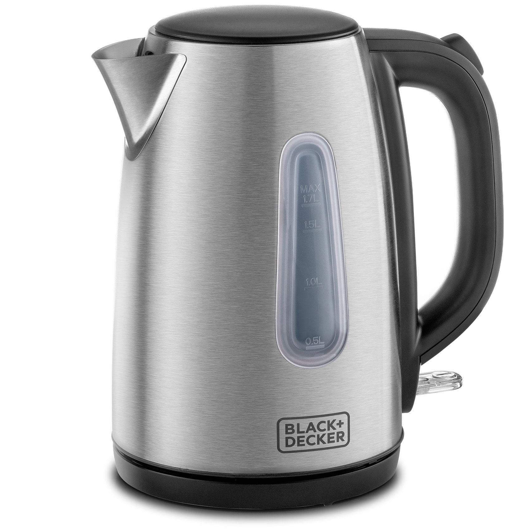 Buy Black+Decker 1.7L 2200W Stainless Steel Kettle Auto Shut Off + Boil