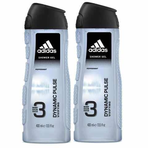اشتري Adidas Dynamic Pulse Shower Gel 250ml x2 في الامارات