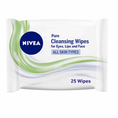 Nivea Pure Cleansing Sensitive White 25 Wipes