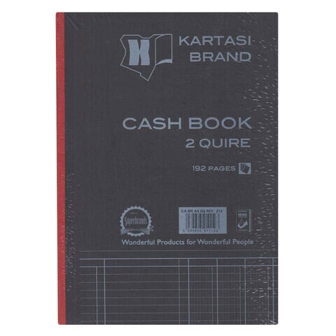 Kartasi A4 2 Quire Cash Book