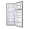 Hisense Double Door Refrigerator 599 Liter RT599N4ASU Silver