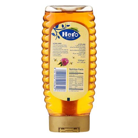 Hero Natural Honey Squeeze 500g