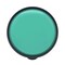 RAJ STEEL STORAGE BOWL WITH GREEN PLASTIC LID -14 CM