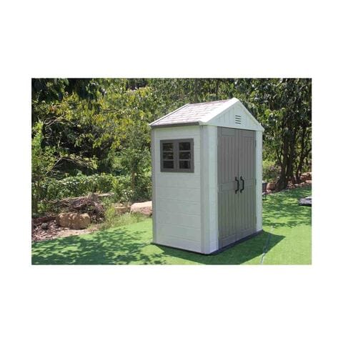Plastic Garden Shed 1.2M x 2.2M (Plus Extra Supplier&#39;s Delivery Charge Outside Doha)