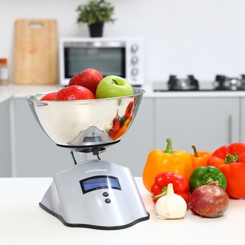 1pc Food Scale LCD Kitchen Scale with 6 Units and Tare Function