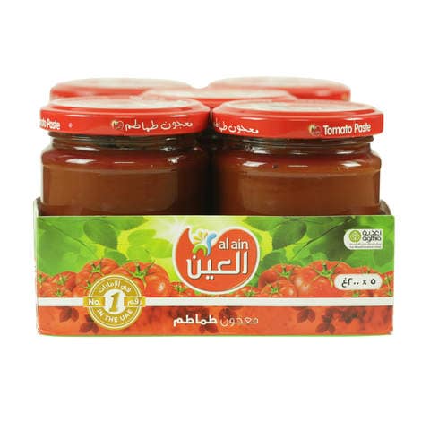 Al Ain Tomato Paste Jar 200g Pack of 5