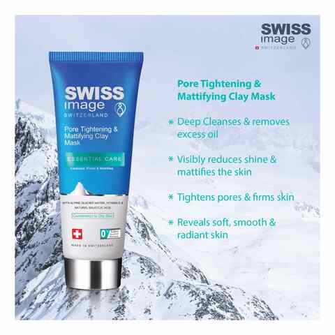 Swiss Image Essential Care Pore Tightening &amp; Mattifying Clay Mask 75ml