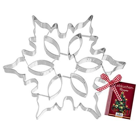 Generic Cookie Cutter Star Size Xxl/20 Cm, Stainless Steel, Silver, 20 X 20 X 2.7 Cm