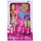 Doll Fashion Doll With Accessories 398I-8 Multicolour