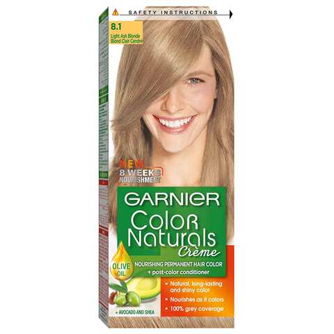 Buy Garnier Hair Color Natural Light Ash Blonde  Online - Shop Beauty  & Personal Care on Carrefour Jordan
