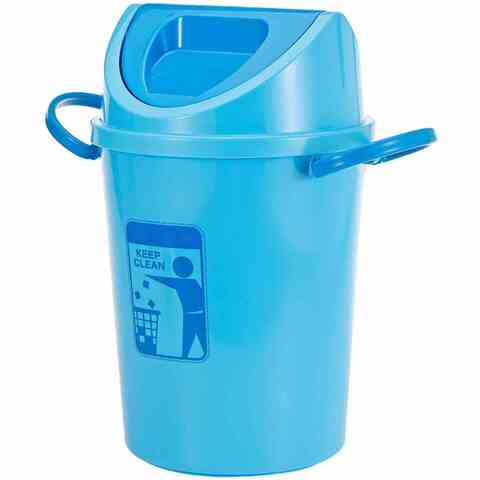 Lion Star Dustbin With Swing Lid Blue 5L