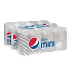 Buy Diet Pepsi, Carbonated Soft Drink, Cans, 150ml x 12 in Saudi Arabia
