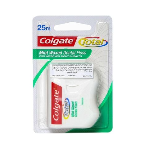 Colgate Total Dental Floss With Mint 25m